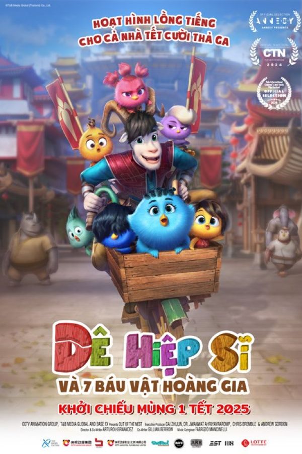 Dê Hiệp Sĩ Và 7 Báu Vật Hoàng Gia